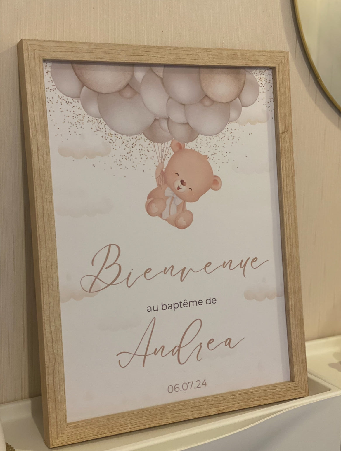 Cadre baptême