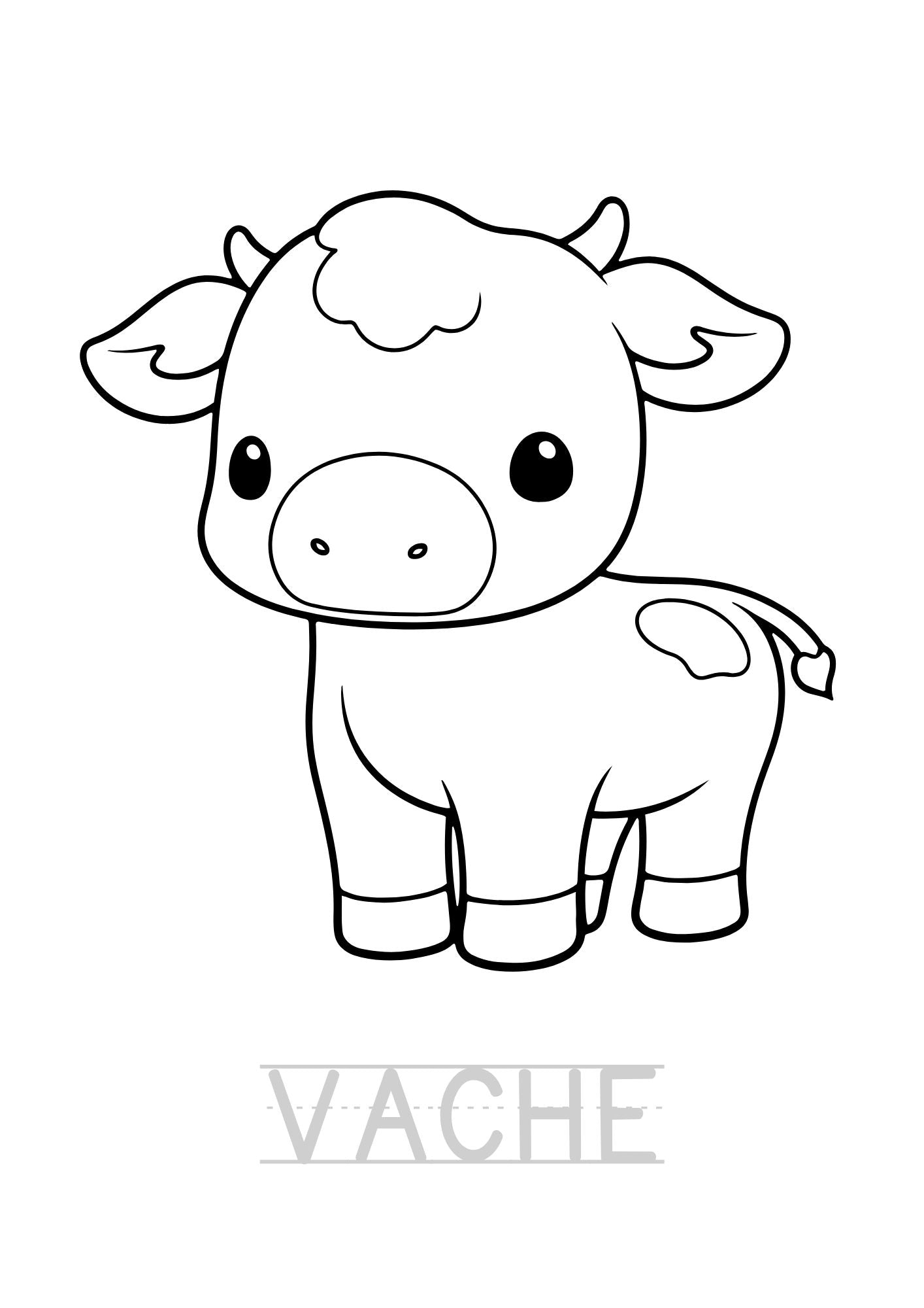 🎨✍️ Livret de Coloriage & Écriture – Format PDF à imprimer