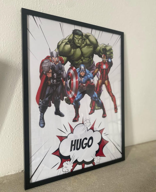 Cadre super héros